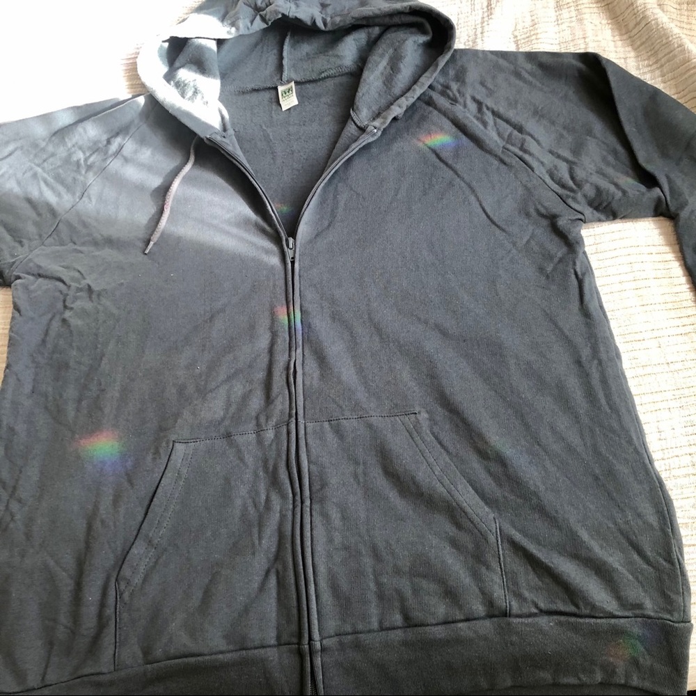 Royal Apparel Organic Men’s Zip Hoodie, grey - Picture 3 of 8